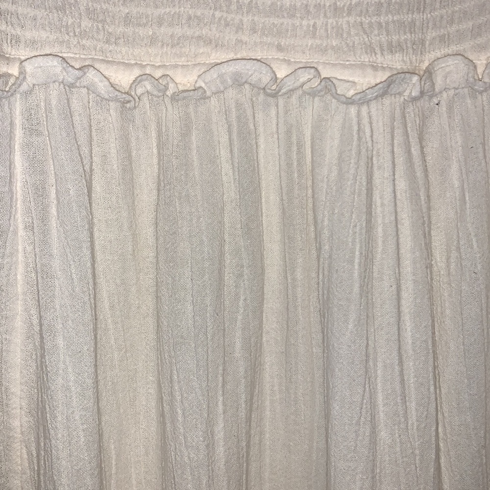 Free People Cottagecore Coastal Prairiecore boho slub Cotton Maxi - Picture 11 of 15